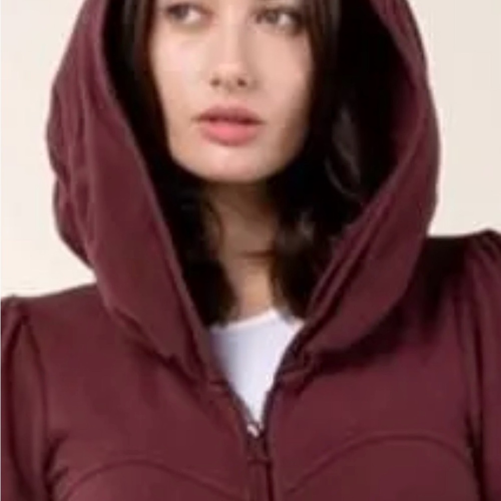 Prairie Underground plum short cloak hoodie sweatshirt XS/S - Picture 15 of 15